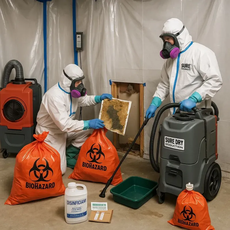 Contaminated Water Handling Protocols process in Chinook, MT