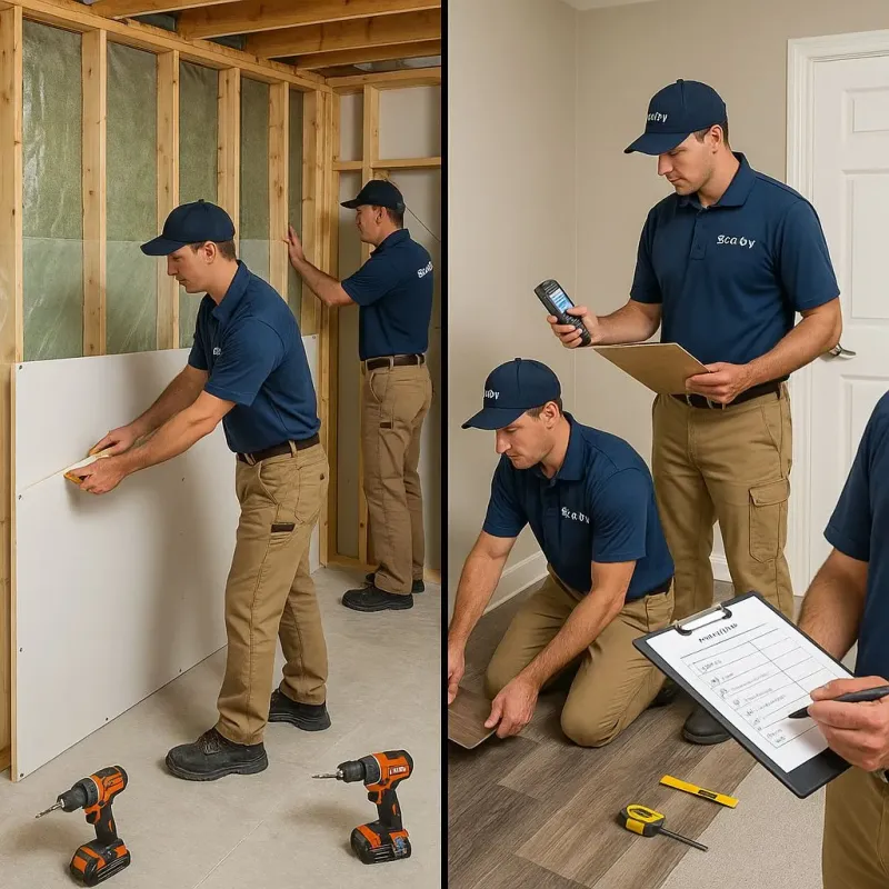 Repairs and Reconstruction process in Chinook, MT